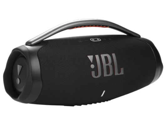 JBL Boombox 3 on the white background