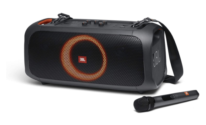 JBL PartyBox On The Go on the white background