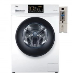 กล่องหยอดเหรียญพร้อมเครื่องซักผ้า Haier