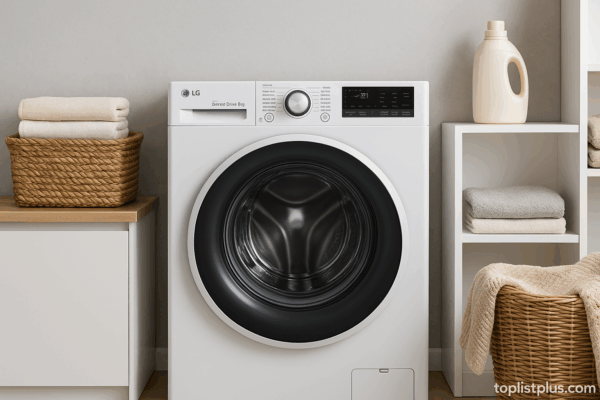 เครื่องซักผ้า LG 8 kg รุ่นไหนดี ในห้องซักผ้าโมเดิร์น