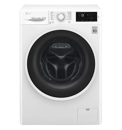 เครื่องซักผ้า LG 8 kg รุ่น FC1408N4W