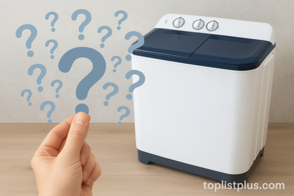 เครื่องซักผ้า 2 ถัง ราคาไม่เกิน 5000 ยี่ห้อไหนดี พร้อมฉากหลังคำถาม