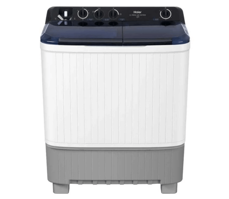 เครื่องซักผ้า 2 ถัง HAIER รุ่น HTW150-1217BS