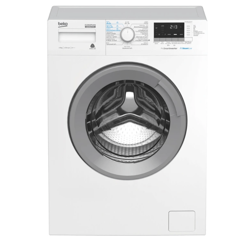 เครื่องซักผ้า Beko รุ่น WCV8612XS0ST