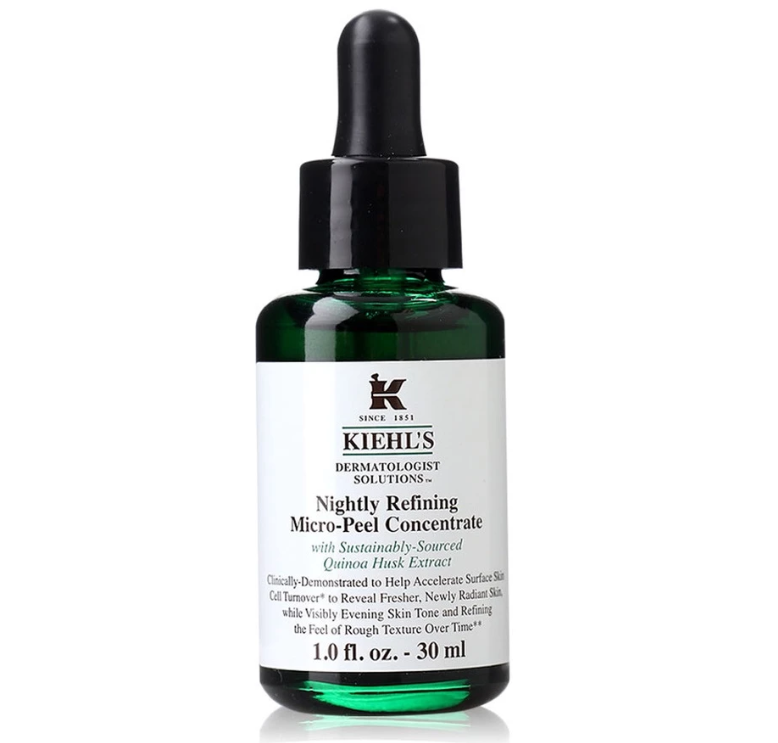 AHA ยี่ห้อไหนดี - Kiehl’s Nightly Refining Micro-Peel Concentrate