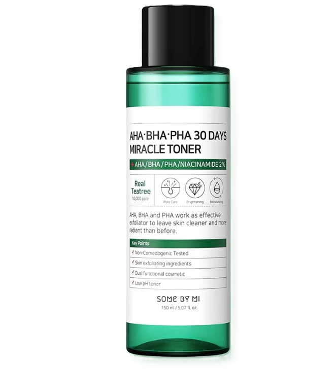 AHA ยี่ห้อไหนดี - Some By Mi AHA BHA PHA 30 Days Miracle Toner