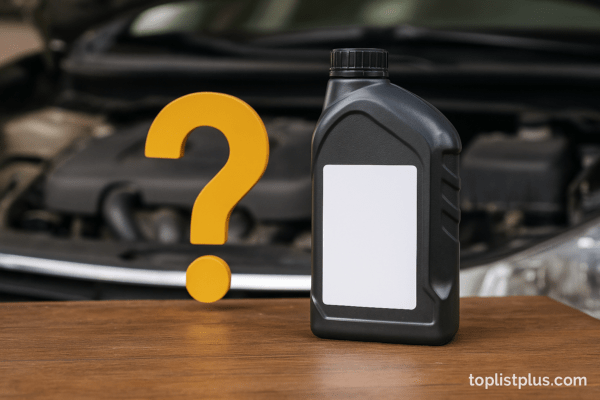 ภาพน้ำมันเครื่องรถยนต์พร้อมเครื่องยนต์เบลอด้านหลัง เหมาะกับบทความ "น้ำมันเครื่องรถยนต์ ยี่ห้อไหนดี"