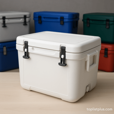 กระติกเก็บความเย็น ยี่ห้อไหนดี สีฟ้าแข็งแรง ขนาดใหญ่ จากแบรนด์ RTIC