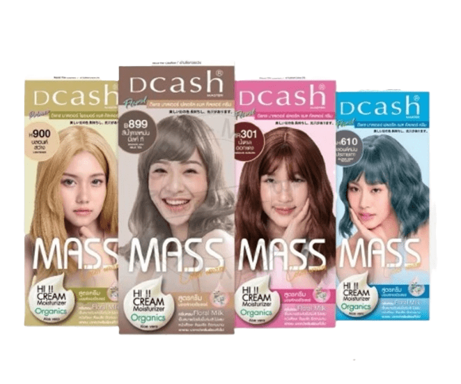 สีย้อมผม Dcash Master Color Cream