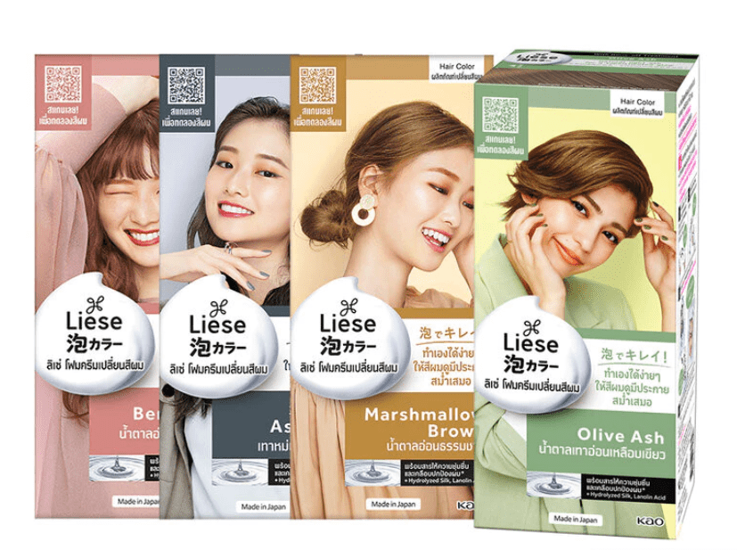 สีย้อมผม Liese Creamy Bubble Color
