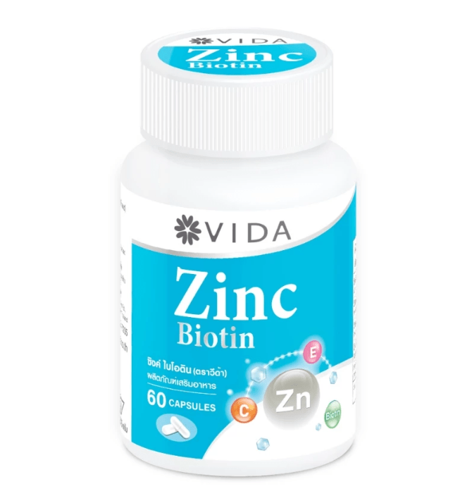 Vida Zinc Biotin