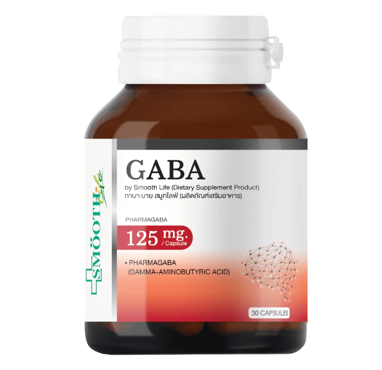 วิตามินบำรุงสมอง Smooth Life GABA 30'S