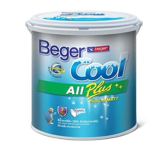สีทาบ้าน Beger Cool All Plus