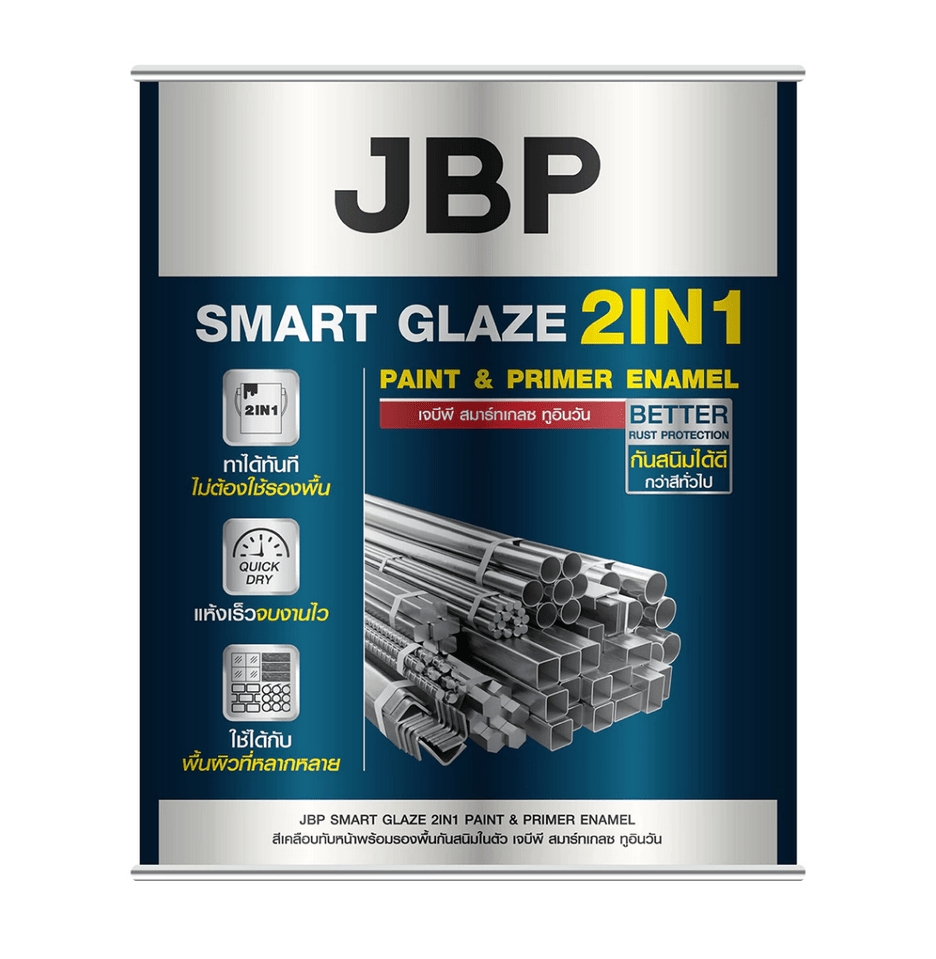 สีทาบ้าน JBP Smart Glaze 2 in 1