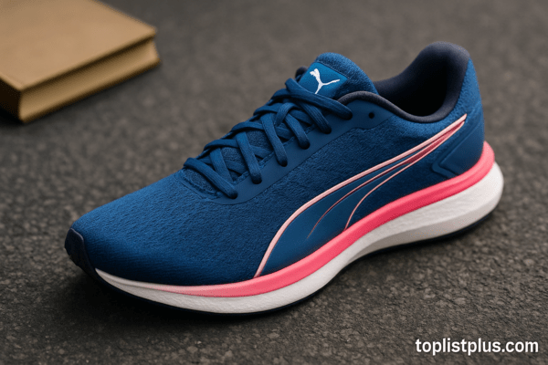 รองเท้าวิ่ง Puma รุ่นไหนดี แบบไม่มีตัวหนังสือ บนพื้นถนน พร้อมลายน้ำ toplistplus.com