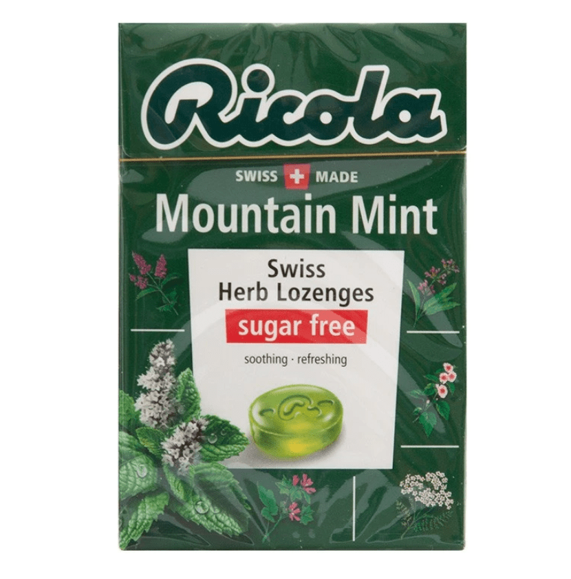 Ricola Mountain Mint Sugarfree