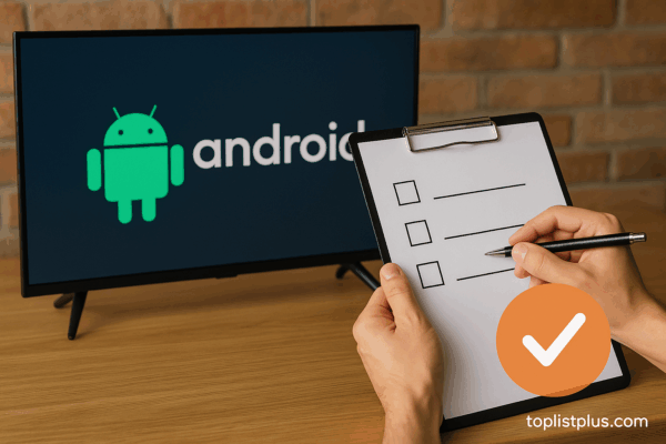 เคล็ดลับการเลือกซื้อ Android TV ยี่ห้อไหนดี ภาพแสดงบรรยากาศการเลือกทีวีและการตัดสินใจซื้อ