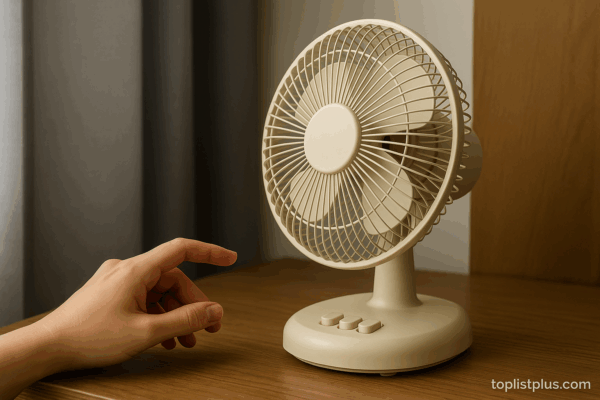พัดลมตั้งโต๊ะ ยี่ห้อไหนดี สำหรับตกแต่งโต๊ะทำงานในห้องสว่างสะอาด
