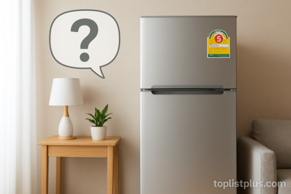 ตู้เย็นประหยัดไฟเบอร์ 5 ยี่ห้อไหนดี ในห้องครัวสไตล์โมเดิร์นพร้อมลายน้ำ toplistplus.com