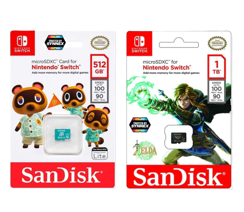 อุปกรณ์เสริม Nintendo Switch - SanDisk microSDXC Card (Nintendo-Licensed)