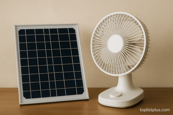 พัดลมโซล่าเซลล์ ยี่ห้อไหนดี สำหรับใช้งานกลางแจ้งพร้อมแผงโซล่าเซลล์
