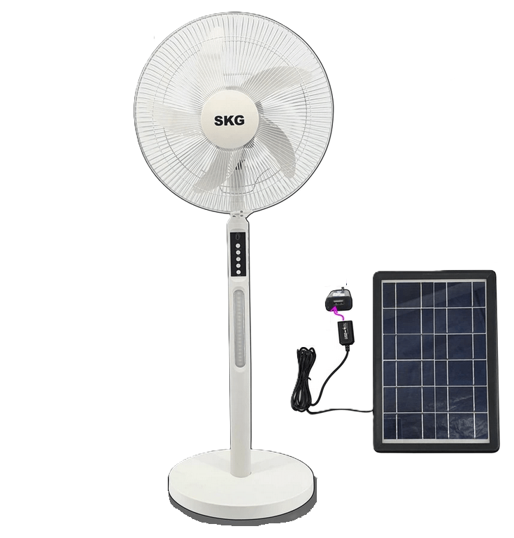 พัดลมโซล่าเซลล์ SKG SK-1115L