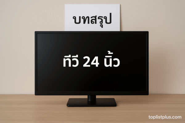 ทีวี 24 นิ้ว ยี่ห้อไหนดี สำหรับบทสรุปบทความ SEO