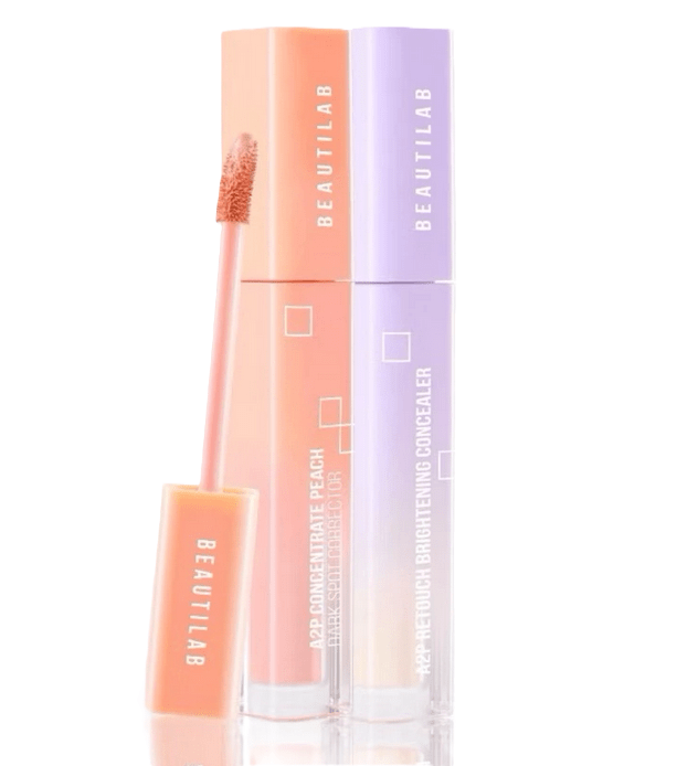 BEAUTILAB A2P Retouch Brightening Concealer & Peach Corrector