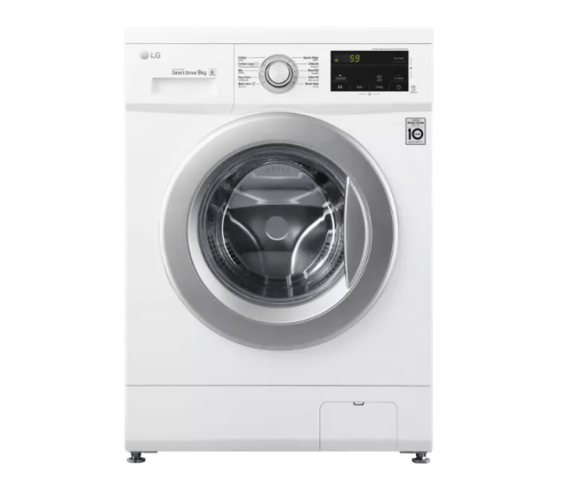 เครื่องซักผ้า LG ฝาหน้า 9 kg รุ่นไหนดี - LG FM1209N6W