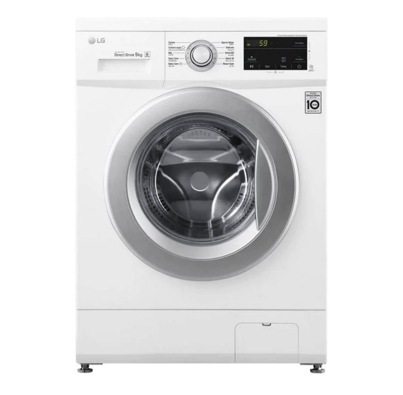 เครื่องซักผ้า LG 10 กิโล รุ่นไหนดี - LG FM1209N6W