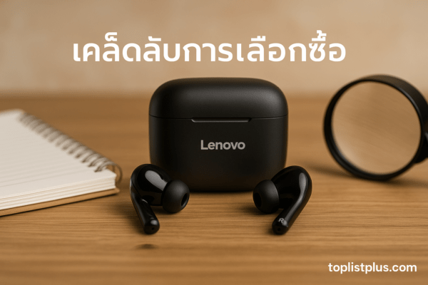 เคล็ดลับการเลือกซื้อหูฟัง Lenovo รุ่นไหนดี สำหรับการใช้งานที่คุ้มค่าและคุณภาพเสียงดี