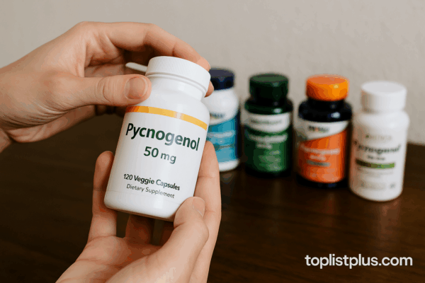 ภาพผลิตภัณฑ์เสริมอาหาร pycnogenol ยี่ห้อไหนดี สำหรับใช้ตกแต่งบทความ SEO หัวข้อเคล็ดลับการเลือกซื้อ