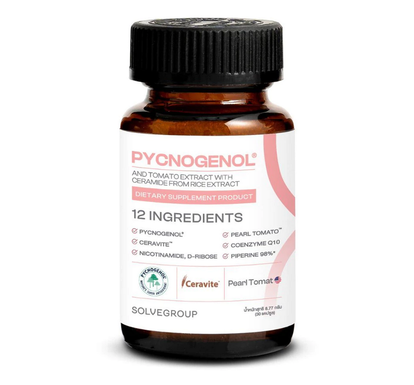 Solve Group Pycnogenol And Tomato Extract Plus Ceramide From Rice Extract