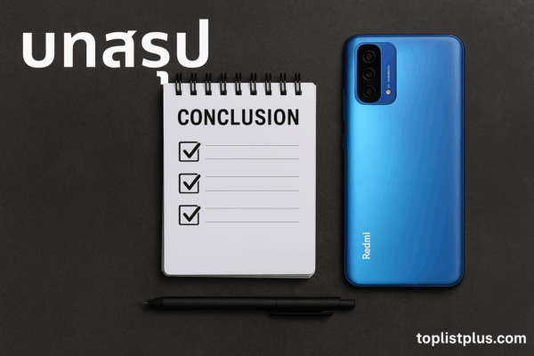 ภาพประกอบบทความสรุป โทรศัพท์ redmi รุ่นไหนดี พร้อมสมาร์ทโฟนและอุปกรณ์ตกแต่ง