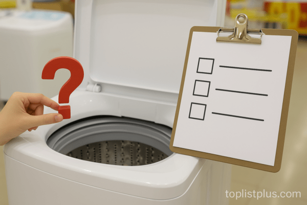 เครื่องซักผ้า 5 กิโล ฝาบน ยี่ห้อไหนดี พร้อมเช็กลิสต์เคล็ดลับการเลือกซื้อ