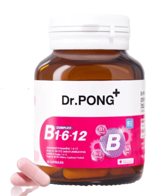 Dr.PONG B Complex 1-6-12 Vitamin B1 B6 B12
