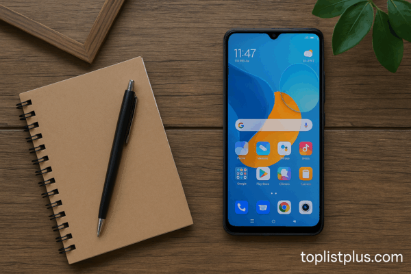 ภาพโทรศัพท์ Xiaomi สำหรับประกอบบทความ เคล็ดลับการเลือกซื้อ โดยมี Focus Keyphrase โทรศัพท์ Xiaomi ราคาไม่เกิน 7000 รุ่นไหนดี