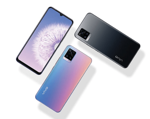 vivo มือถือแต่ละซีรีส์ต่างกันอย่างไร ภาพเปรียบเทียบสมาร์ทโฟน vivo จำนวน 2 เครื่อง วางคู่กัน โดยมีเครื่องหนึ่งเป็นสีไล่เฉด (Gradient) และอีกเครื่องเป็นสีดำด้าน แสดงถึงความแตกต่างหลากหลายของดีไซน์และฟีเจอร์ของมือถือ vivo