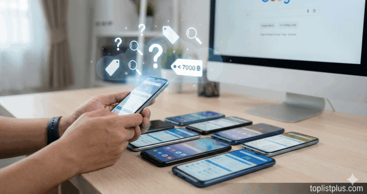 คำถามที่พบบ่อย: โทรศัพท์ Android ไม่เกิน 7000 รุ่นไหนดี