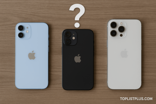 ภาพประกอบ iPhone ราคาประหยัด รุ่นไหนดี แสดง iPhone หลายรุ่นวางบนโต๊ะไม้เรียงอย่างเรียบหรู เหมาะสำหรับใช้ในบทสรุปของบทความรีวิวสินค้า