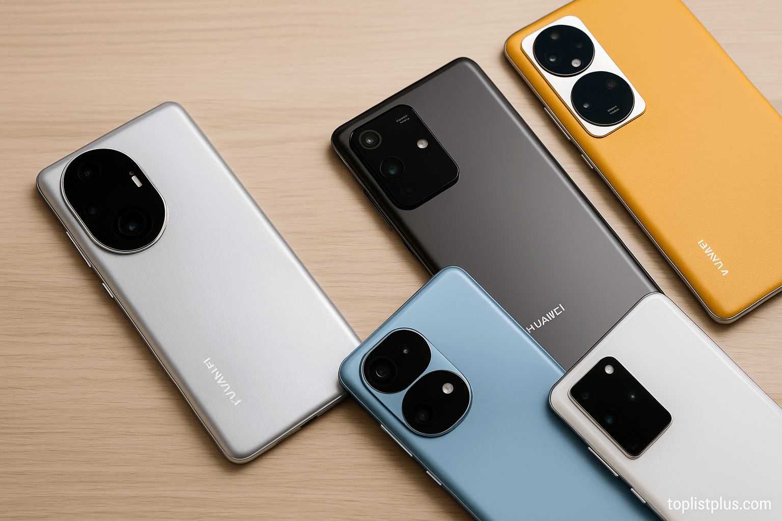 ภาพสรุปโทรศัพท์ HUAWEI กล้องสวยรุ่นต่างๆ