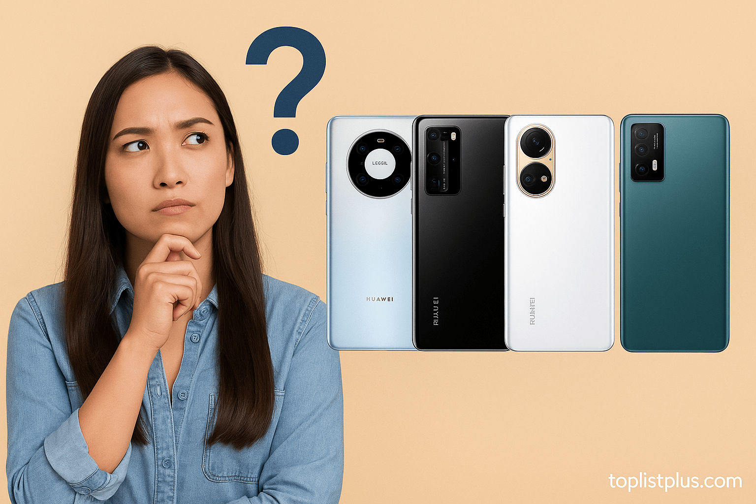 ไอคอนคำถามที่พบบ่อย (FAQ) เกี่ยวกับโทรศัพท์ HUAWEI กล้องสวย