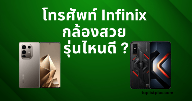 ภาพหน้าปกบทความ โทรศัพท์ Infinix กล้องสวย รุ่นไหนดี แสดงสมาร์ตโฟน Infinix รุ่นต่าง ๆ ที่มาพร้อมกล้องคุณภาพสูง เหมาะสำหรับผู้ที่กำลังมองหาโทรศัพท์ถ่ายรูปสวยในปี 2025