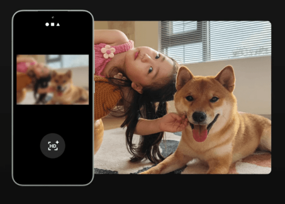 OnePlus 13 vs Xiaomi 15: รูปภาพตัวอย่างถ่ายเด็กผู้หญิงกับสุนัข ชิบะ อินุ (Shiba Inu)