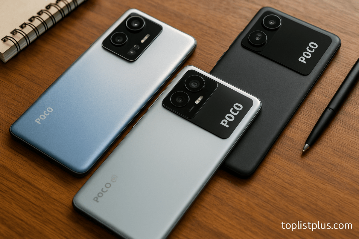 3 อันดับ โทรศัพท์ POCO F Series รุ่นไหนดี 2026 แรงสุด คุ้มสุด
