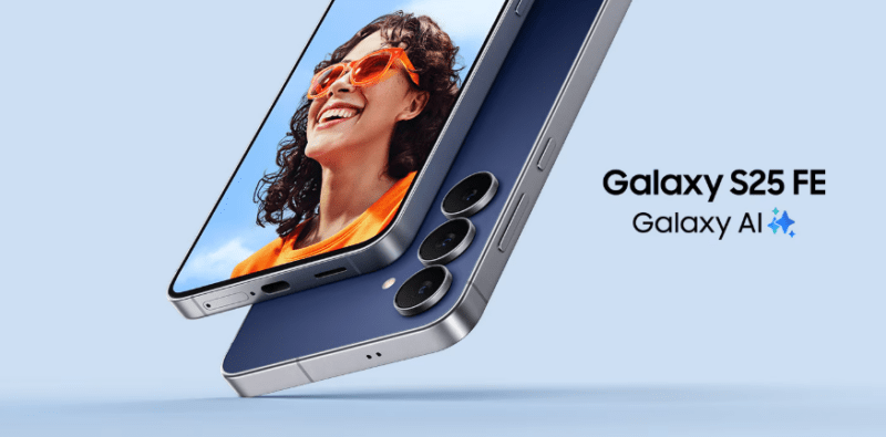 ภาพประกอบ Samsung Galaxy S25 FE vs Samsung Galaxy S24 FE แสดงดีไซน์ของ Samsung Galaxy S25 FE รุ่นใหม่ มาพร้อมกล้องหลัง 3 ตัวและดีไซน์ขอบเรียบ โชว์ความพรีเมียมของสมาร์ตโฟนรุ่นแฟลกชิปราคาคุ้มค่า