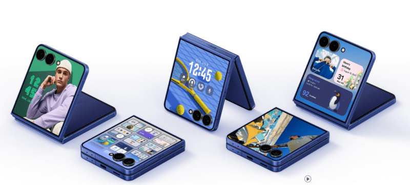 Samsung Galaxy Z Flip7 vs Motorola Razr Ultra เปรียบเทียบดีไซน์จอพับและหน้าจอภายนอกที่แสดงฟังก์ชันการใช้งานหลากหลาย