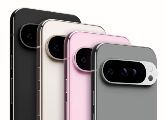 ภาพ Google Pixel 9 Pro สีต่าง ๆ สำหรับบทความ iPhone 16 Pro Max vs Google Pixel 9 Pro