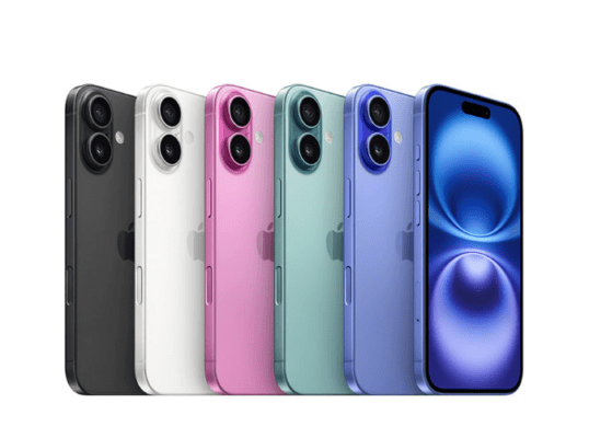 ภาพแสดง iPhone 16 ทุกสีในบทความเปรียบเทียบ iPhone 16 vs Galaxy S25