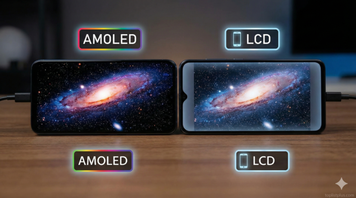 เปรียบเทียบความแตกต่างด้านการแสดงผลและสีสันระหว่างหน้าจอ AMOLED vs LCD บนสมาร์ทโฟน
